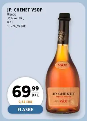 Scandinavian Park JP. CHENET VSOP tilbud