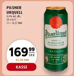 Scandinavian Park PILSNER URQUELL tilbud