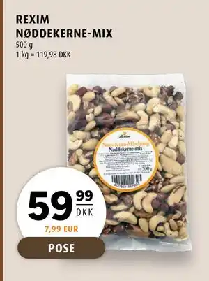 Scandinavian Park REXIM NØDDEKERNE-MIX tilbud
