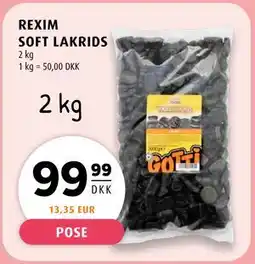 Scandinavian Park REXIM SOFT LAKRIDS tilbud