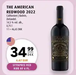 Scandinavian Park THE AMERICAN REDWOOD 2022 tilbud