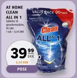 Scandinavian Park AT HOME CLEAN ALL IN 1 tilbud