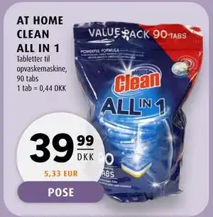 Scandinavian Park AT HOME CLEAN ALL IN 1 tilbud