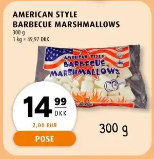 Scandinavian Park AMERICAN STYLE BARBECUE MARSHMALLOWS tilbud