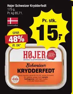 Calle Højer Schweizer Krydderfedt tilbud