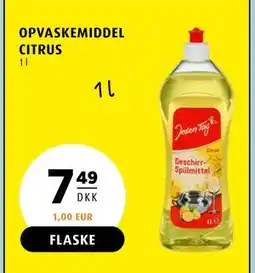 Scandinavian Park OPVASKEMIDDEL CITRUS tilbud