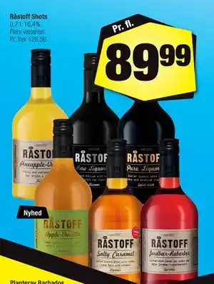 Calle Råstoff Shots tilbud