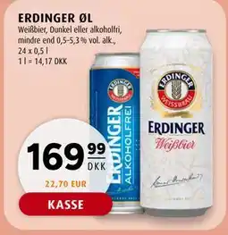 Scandinavian Park ERDINGER ØL tilbud