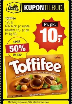 Calle Toffifee tilbud