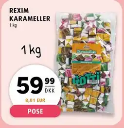 Scandinavian Park REXIM KARAMELLER tilbud