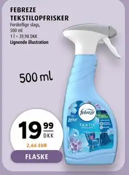 Scandinavian Park FEBREZE TEKSTILOPFRISKER tilbud