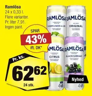 Calle Ramlösa tilbud