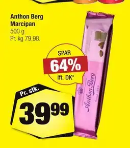 Calle Anthon Berg Marcipan tilbud