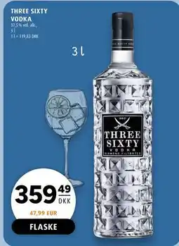 Scandinavian Park THREE SIXTY VODKA tilbud