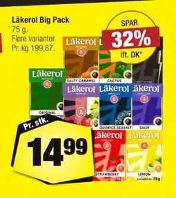 Calle Läkerol Big Pack tilbud