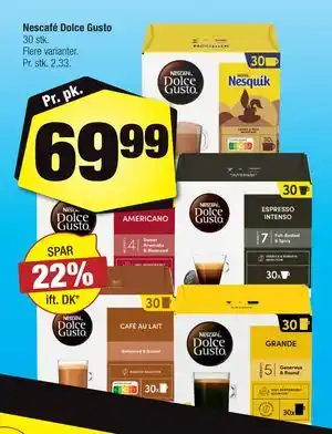 Calle Nescafé Dolce Gusto tilbud