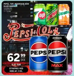 Scandinavian Park PEPSI, 7UP, MOUNTAIN DEW ELLER MIRINDA tilbud