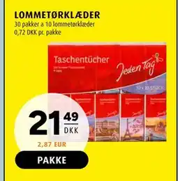 Scandinavian Park LOMMETØRKLÆDER tilbud