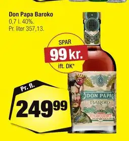 Calle Don Papa Baroko tilbud
