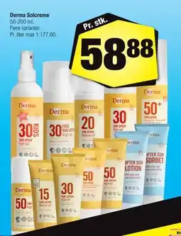 Calle Derma Solcreme tilbud