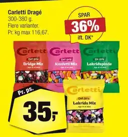 Calle Carletti Dragé tilbud