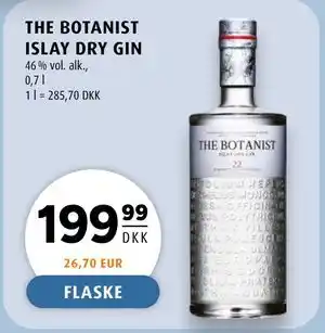 Scandinavian Park THE BOTANIST ISLAY DRY GIN tilbud