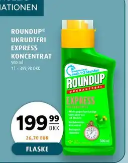 Scandinavian Park ROUNDUP UKRUDTFRI EXPRESS KONCENTRAT tilbud