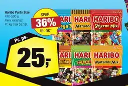 Calle Haribo Party Size tilbud