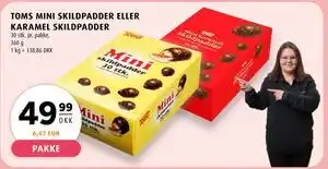 Scandinavian Park TOMS MINI SKILDPADDER ELLER KARAMEL SKILDPADDER tilbud