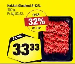 Calle Hakket Oksekød 8-12% tilbud