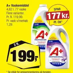 Calle A+ Vaskemiddel tilbud