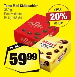 Calle Toms Mini Skildpadder tilbud