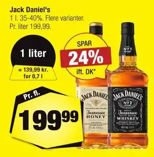 Calle Jack Daniel's tilbud
