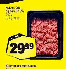 Calle Hakket Gris og Kalv 8-10% tilbud