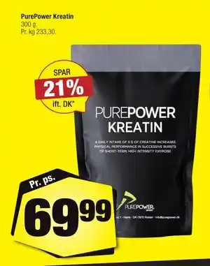 Calle PurePower Kreatin tilbud