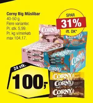 Calle Corny Big Müslibar tilbud