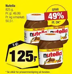 Calle Nutella tilbud