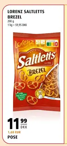Scandinavian Park LORENZ SALTLETTS BREZEL tilbud