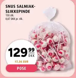 Scandinavian Park SNUS SALMIAKSLIKKEPINDE tilbud