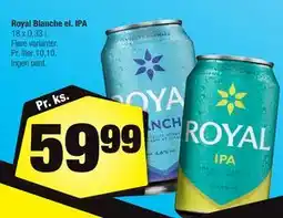 Calle Royal Blanche el. IPA tilbud