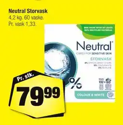 Calle Neutral Storvask tilbud