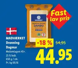 Lidl MADVÆRKET Dronning dagmar tilbud