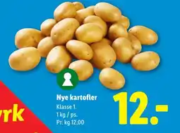 Lidl Nye kartofler tilbud