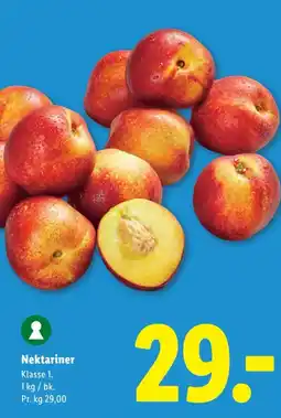 Lidl Nektariner tilbud