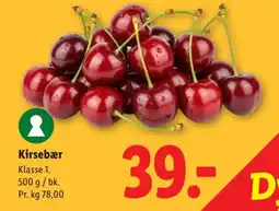 Lidl Kirsebær tilbud