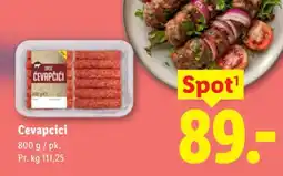 Lidl Cevapcici tilbud