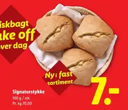 Lidl Signaturstykke tilbud