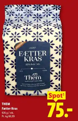 Lidl THEM Fætter kras tilbud
