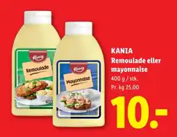 Lidl KANIA Remoulade eller mayonnaise tilbud