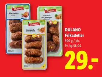 Lidl DULANO Frikadeller tilbud